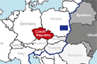 Show Czech Republic in Europe
